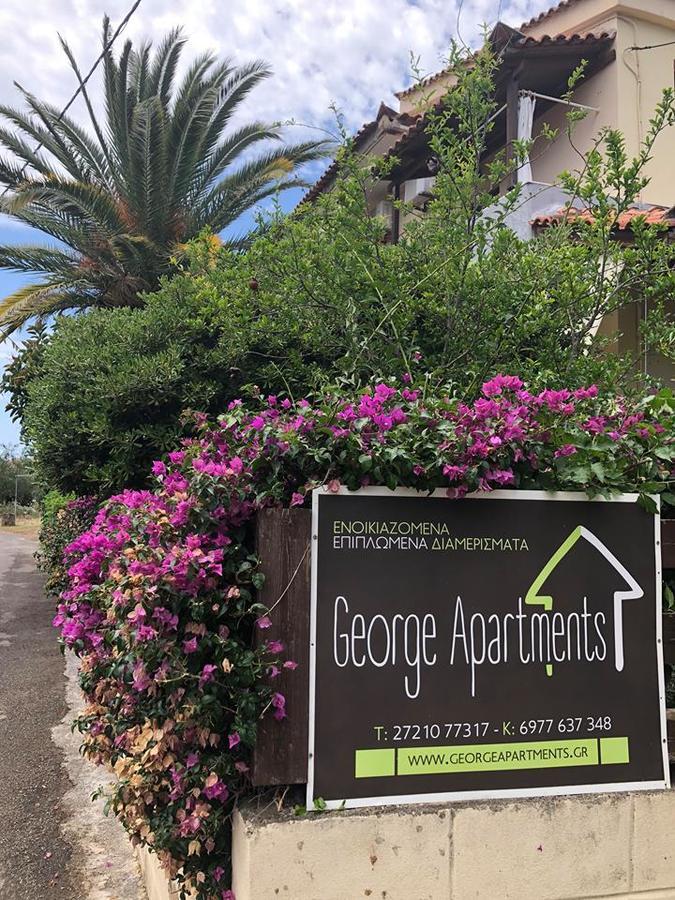 George Apartments Stoupa Stoúpa Exterior foto